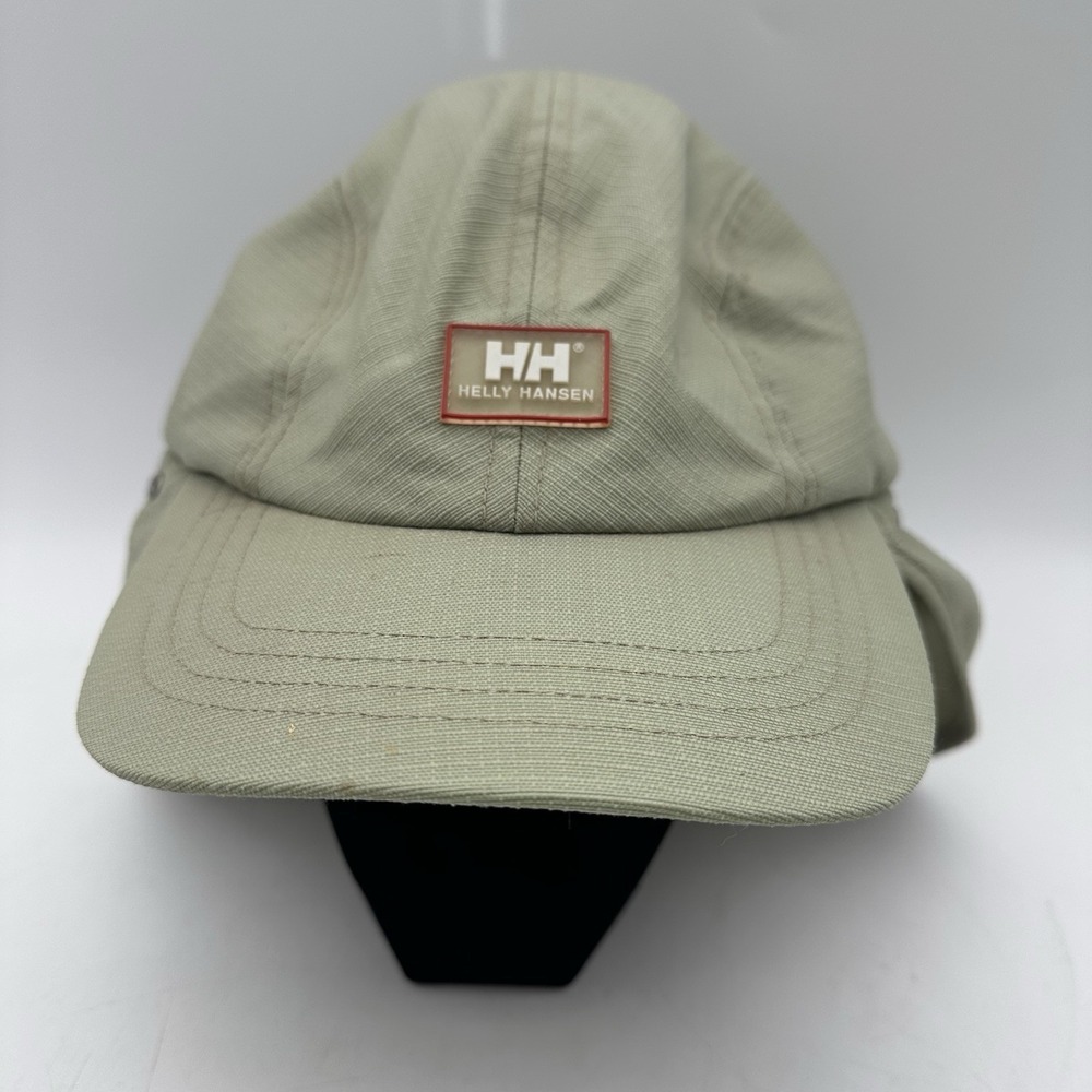 Helly-Hansen HH Desert Cap Size S/M Beige Outdoor Sun Hat With Neck Flap